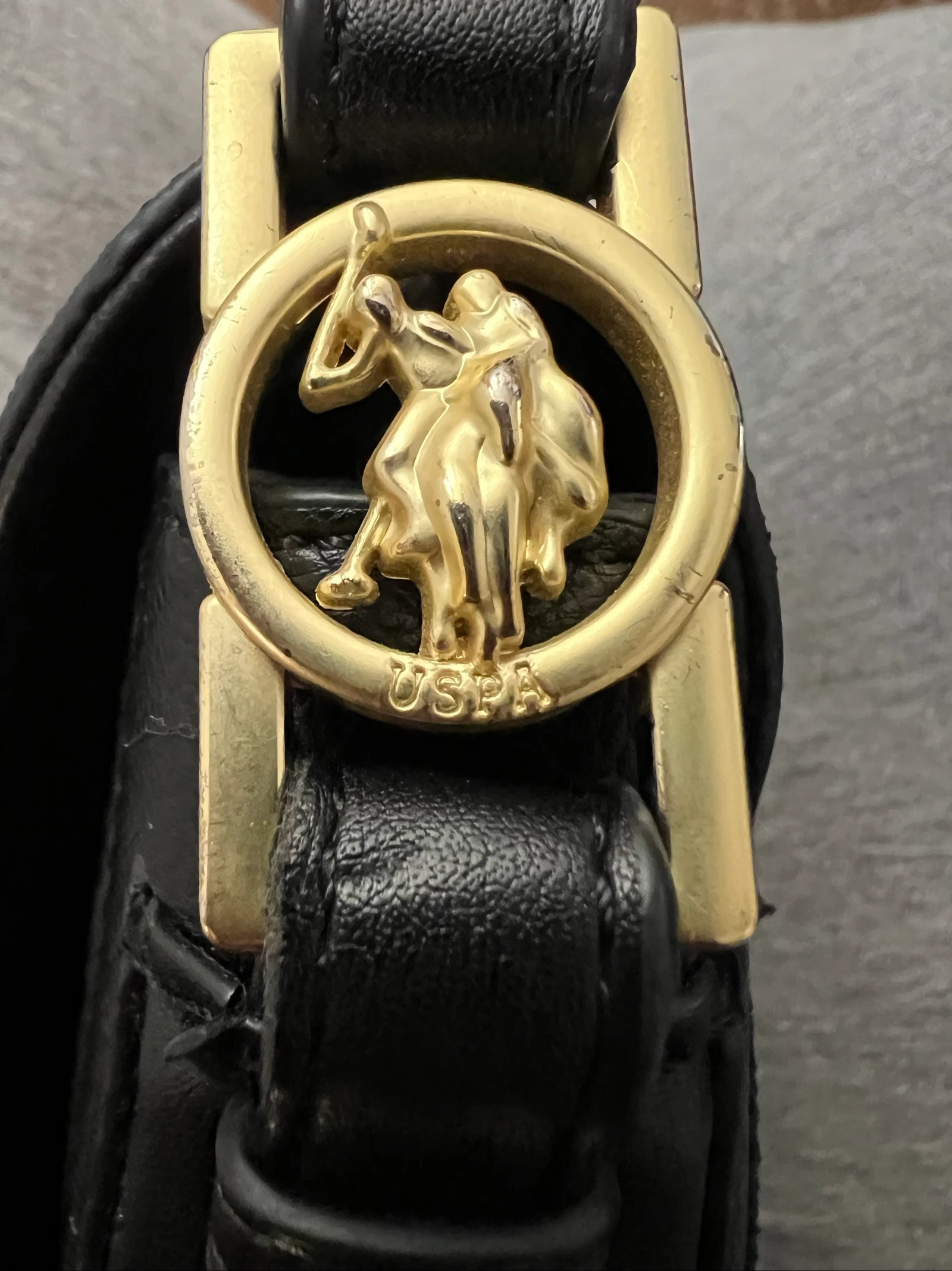 Bolsa transversal U.S. Polo Assn preta – Muito bom estado – photo 3